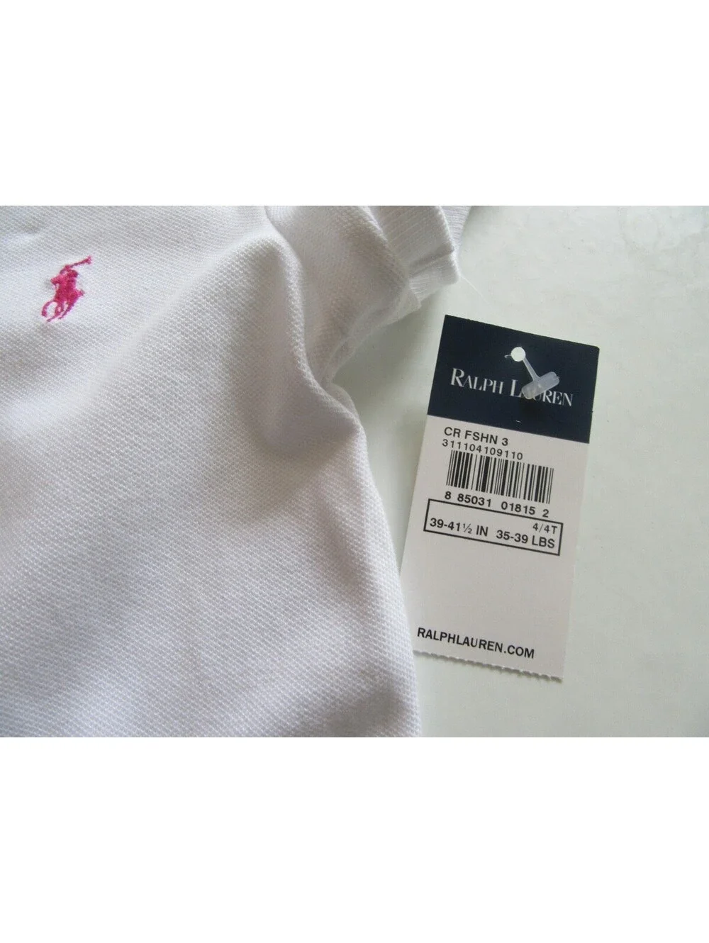 Ralph Lauren our white purchased